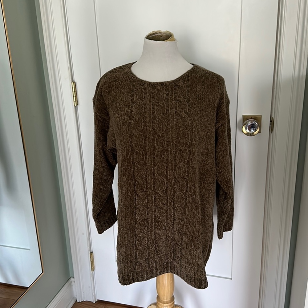 Vintage brown soft sweater